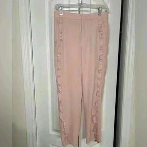 Zara - Pink Polyester Pants